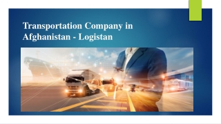 Transportation Company in Afghanistan