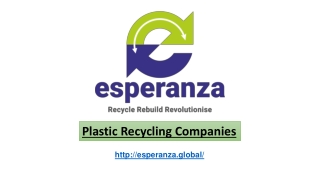 Plastic Recycling Companies