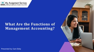What Are the Functions of Management Accounting