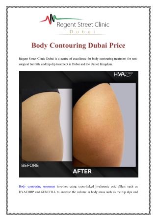 Body Contouring Dubai Price