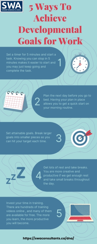 5 Ways To Achieve Developmental Goals for Work