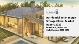Residential Solar Energy Storage Market