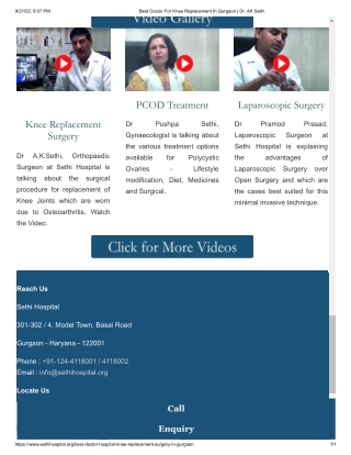 Communicate with the Best Doctor for Knee Replacement in Gurgaon