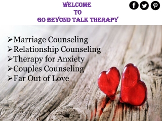 Depression and Anxiety Counseling at Gobeyondtalktherapy
