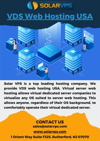 VDS Web Hosting USA