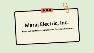 Maraj Electric, Inc. - Reliable NYC Electricians