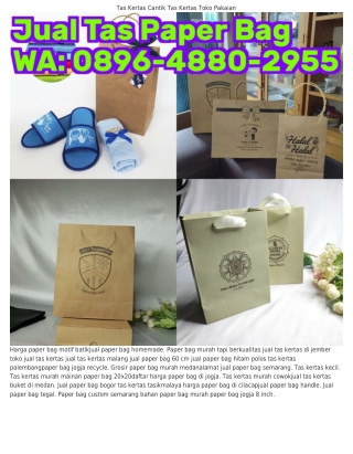 08ᑫᏮ–Կ880–2ᑫ55 (WA) Tas Kertas Murah Wallpaper Tas Kertas Bandung