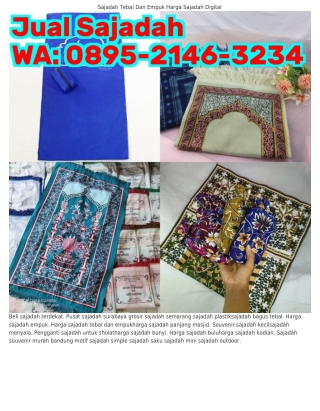 Ö895-2IᏎᏮ-323Ꮞ (WA) Sajadah Untuk Sholat Harga Sajadah Masjid Per Meter