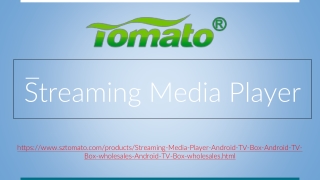 Streaming Media Player