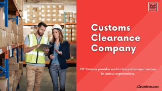 Customs Clearance Agents UK