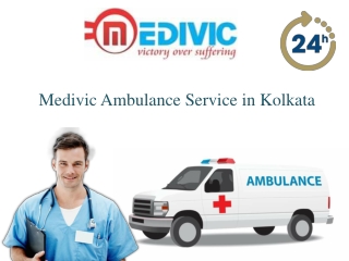 Book the Brilliant Ambulance Service in Kolkata with Skilled Paramedical Staff