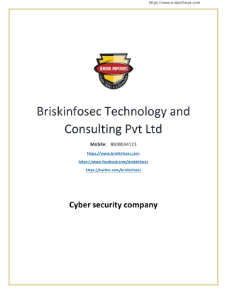 Cyber Security Company