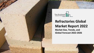 Global Refractories Market Industry Analysis, Size, Share, Growth, Trends, Regional Outlook and Forecast 2022-2031