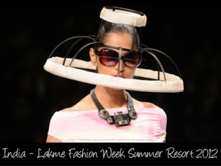 India Lakme fashion week summer resort 2012