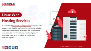 Linux Web Hosting Services