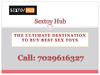 Sex Toys in India