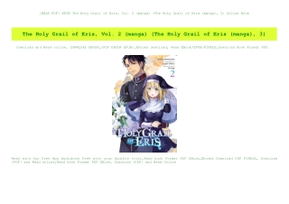 [READ PDF] EPUB The Holy Grail of Eris  Vol. 2 (manga) (The Holy Grail of Eris (manga)  3) Online Bo