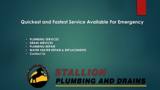 Fastest Plumbing Salt Lake City Service Available