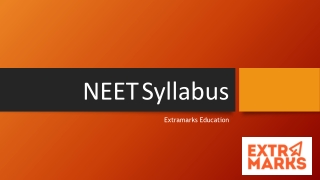 NEET Syllabus