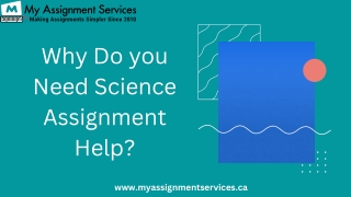 Why Do you Need Science Assignment Help (1)