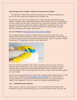 Sofa Cleaning Services in Dubai - SMG_organized