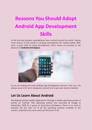 Reasons You Should Adopt Android App Development Skills.docx