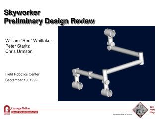 Skyworker Preliminary Design Review