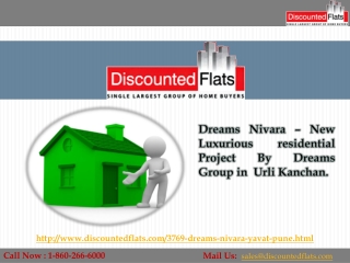 Buy 1 & 2BHK flats in Urli Kanchan - Dreams Nivara