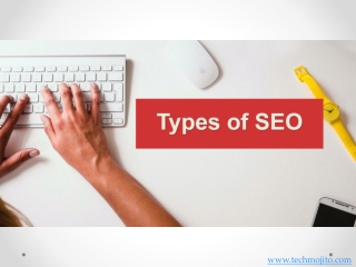 Types of SEO | Techmojito Blogs