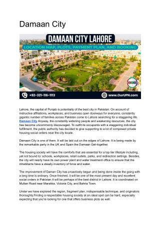 Damaan City