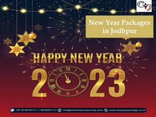 New Year Packages 2023 in Jodhpur | New Year Party