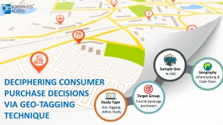 Deciphering Consumer Purchase Decisions Via Geo Tagging Technique