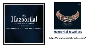 Hazoorilal