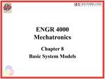 ENGR 4000 Mechatronics