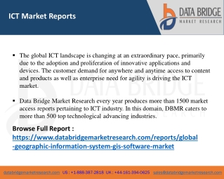 Global Geographic Information System (GIS) Software Market is Expected to Reach