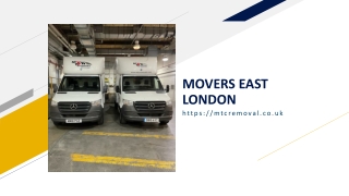 MOVERS EAST LONDON