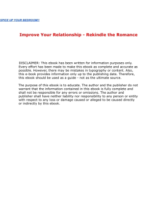 How to improve your relaHow to improve your relationship Fasttionship Fast