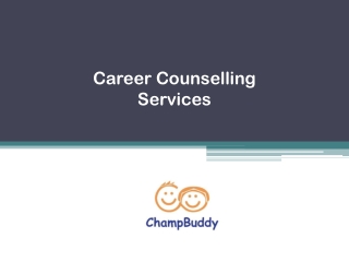Career Counselling Services - ChampBuddy