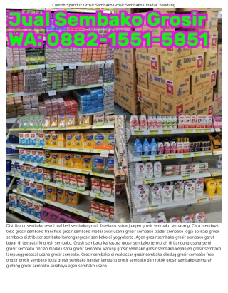 Ô88ᒿ·I55I·585I (WA) Grosir Sembako Terdekat Dari Lokasi Saya List Harga Sembako