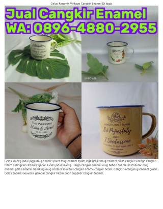 Ô8ᑫ6~Կ88Ô~2ᑫ55 (WA) Gelas Mug Jadul Cangkir Putih