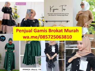 Penjual Gamis Brokat 085725063810