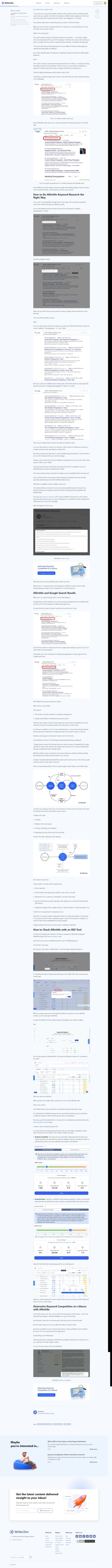 Allintitle Keyword Research— How to Determine Keyword Competition at a Glance