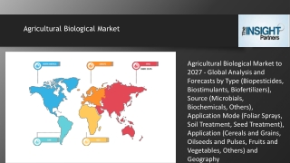 Agricultural Biological Market