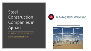Steel Construction Companies in Ajman​