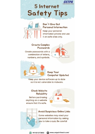 Top 5 Internet Safety Tips PDF