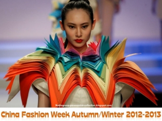 China Fashion Week Autumn/Winter 2012-2013