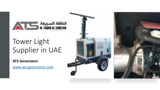 Tower Light Supplier in UAE