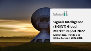 Signals Intelligence (SIGINT) Market 2022 - CAGR Status, Major Players, Forecast