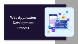 Web Application Development Process