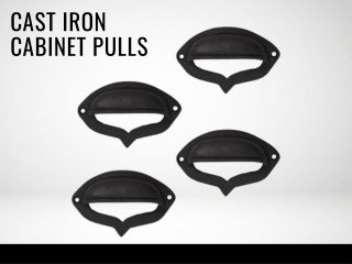 Using Cast Iron Cabinet Pulls For An Authentic Colonial Touch To Your Home!